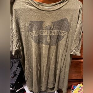 Wu-Tang Clan Olive Green T-Shirt 36 Chambers Size XL